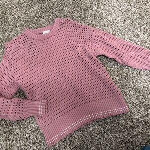 Varley Dusty Rose Fox Knit Women's Sweater